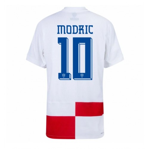 Dres Hrvatska Luka Modric #10 Domaci EP 2024 Kratak Rukav